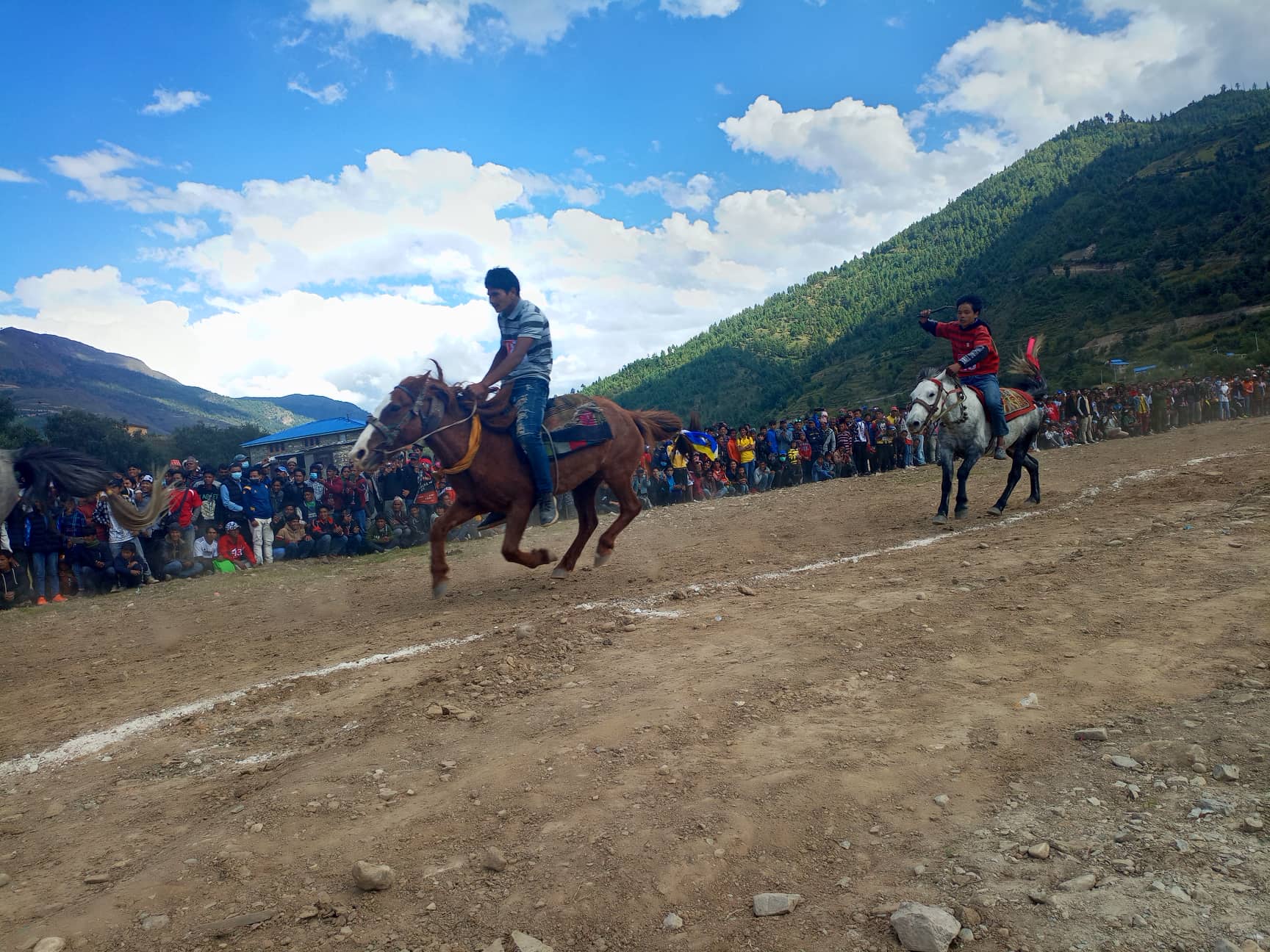 जुम्लाको पुराना संस्कृति : घोडादौड प्रतियोगिता