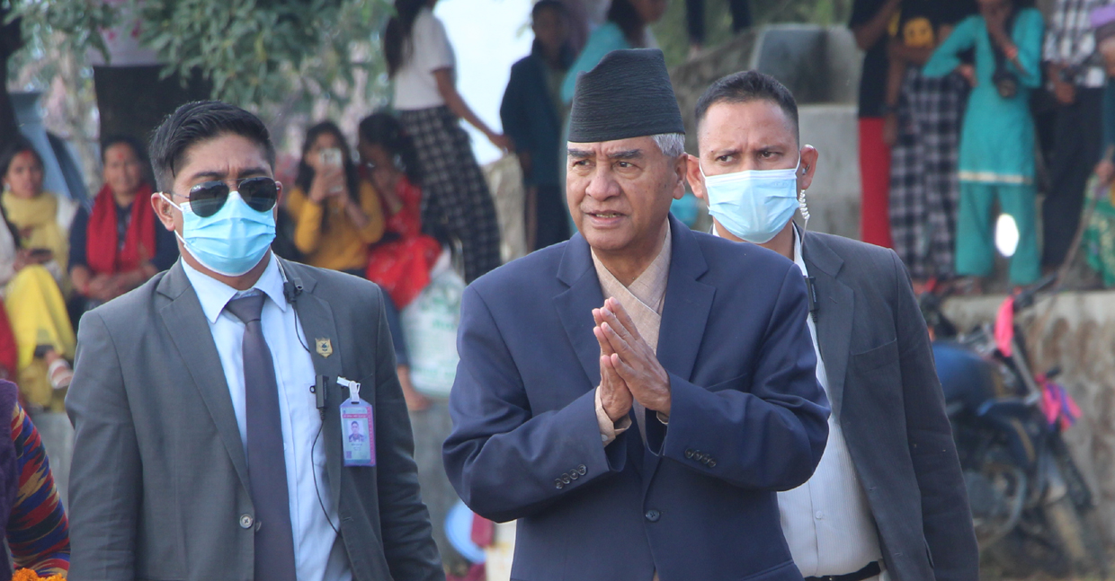 देउवाको सचिवालयले भन्यो  चुनावअघि स्वदेश फर्किनुहुन्छ