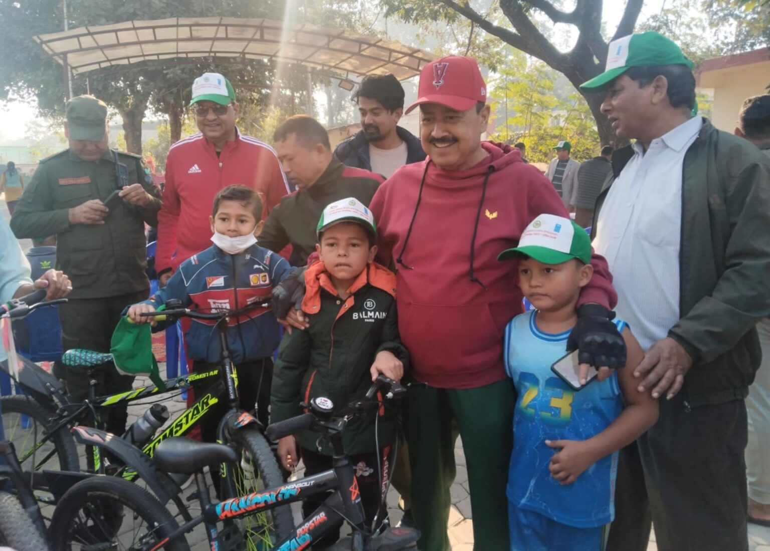 धनगढीमा निकालियो साइकल र्‍याली