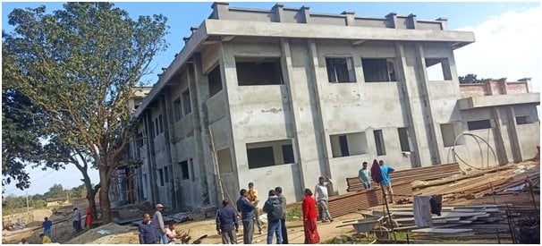 बैजपुरमा पन्ध्र शय्या अस्पताल निर्माण अन्तिम चरणमा